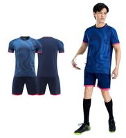 Maillot de football d'entraînement pour adultes imprimé à prix abordable, uniformes de football avec numéro de sponsor personnalisé, kit de football 100 % polyester
