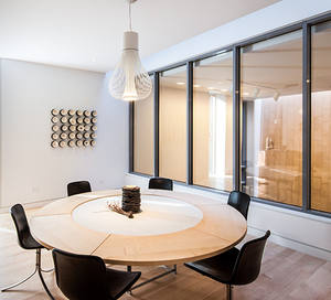 Certificate Hotel Fire Rated Escape Exit <strong>Door</strong> with Glass Canada Interior Swing Finished - Product Image 5