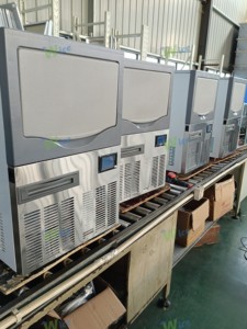 เครื่องทำน้ำแข็งก้อนคุณภาพสูง WICE Factory Gourmet รุ่น Commercial Machine ผลิตน้ำแข็งได้ 25-700 กิโลกรัม น้ำแข็งละลายช้า เหมาะสำหรับบาร์ระดับพรีเมียมและเครื่องดื่ม รูปทรงกระบอก - Product Image 2