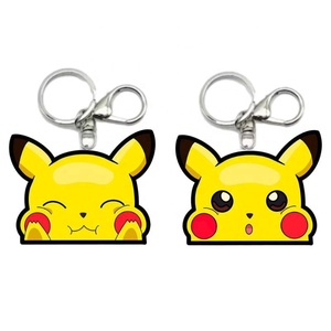 260 Styles 3D mouvement porte-clés acrylique lenticulaire porte-clés résistant aux rayures PET HXH espion famille décor pour voiture porte-clés sac - Product Image 3