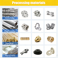 Accessoires et pièces en laiton de haute précision personnalisables, ensemble de pulvérisateur à buse en laiton pour gaz et mélangeur d'air avec pièce usinée CNC