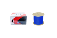 Kabel Ethernet Cat5e UTP 305m (1000ft) 23AWG Konduktor Tembaga Murni Jaket PVC Biru Kotak Tarik
