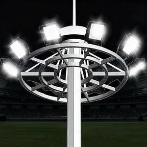 Iluminación <span class=keywords><strong>LED</strong></span> para Estadios, Mástil de Alta Potencia con Altura de Elevación de 8 Metros para Campos de Fútbol Escolares, Canchas de Baloncesto e Iluminación Exterior - Product Image 6