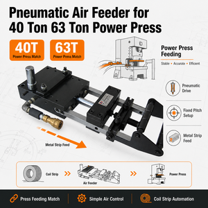 Pneumatic Air Feeder for 40 Ton 63 Ton Power Press - Product Image 1