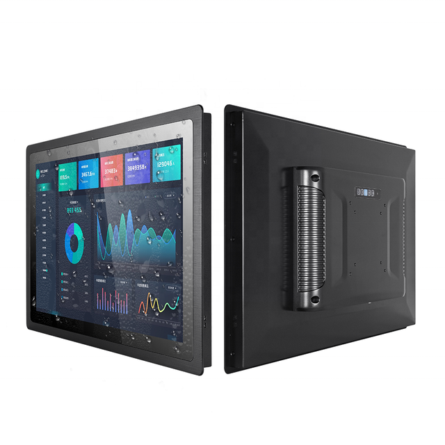 17.3 Inch Industrial Monitor 1920*1080 Capacitive Touchscreen VGA  DVI LCD Display Wall Mount
