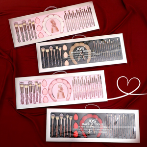 Juego de <span class=keywords><strong>Brochas</strong></span> de Maquillaje con Pedrería Glitz and Glam, Estilo Profesional, Venta al por Mayor, Lujo, 26 Piezas, <span class=keywords><strong>Brochas</strong></span> de Maquillaje con Caja de Regalo - Product Image 2