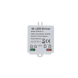 Driver Plastik Mini 6W 12W 15W 18W 24W 30W 60W 75W 80W 12V 24V CE RoHS