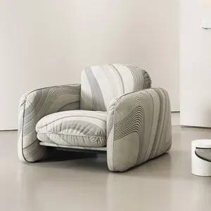 Estilo italiano sofá tecnología tela sillón villa habitación de alta calidad sofá