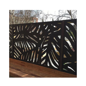 <span class=keywords><strong>Recinzioni</strong></span> Decorative del giardino dei <span class=keywords><strong>pannelli</strong></span> di schermatura del recinto decorativo decorativo del metallo del taglio del Laser dell'interno ed esterno su ordinazione - Product Image 2