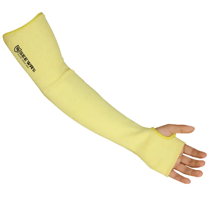 Seeway Aramid Fire Resistant Anti Cut Special Protective Cuff Safety Long Arm Sleeves for Arm and Wrist