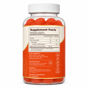 Compléments Avancés : Mélange Biologique de Safran Rouge – Compléments à Base de Plantes pour Adultes, Soutien Immunitaire, Santé Digestive, Antioxydants en Gummies - Product Image 6