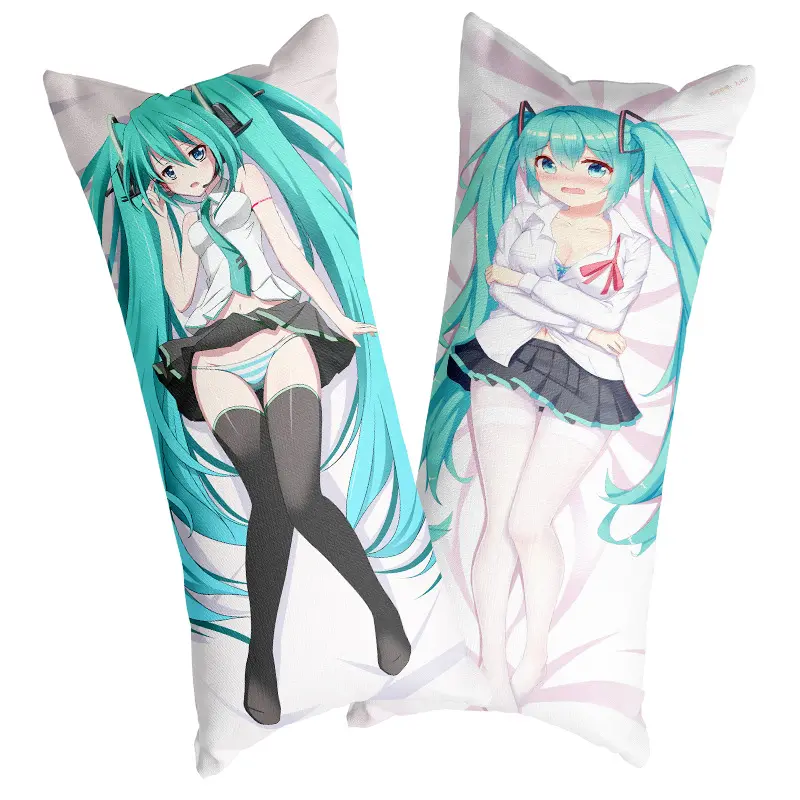 Hot custom print plush double side soft custom dakimakura anime girl body pillows