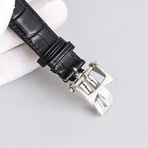 Reloj Mecánico Cronógrafo de Diseño Exclusivo para Hombre, con Caja Plateada y Superficie Blanca, Correa de Cuero, Última Llegada 2026 - Product Image 5