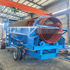 Máquina Tamizadora de Tambor Circular con Motor de 380 V, Equipo de Clasificación de Minerales - Product Image 1