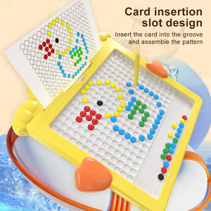 Kinderen Plastic Tekentafel Met Magnetisme Pen Magnetisme Schilderij Paneel Ontwikkelen Intellectueel Leren Speelgoed - Product Image 2