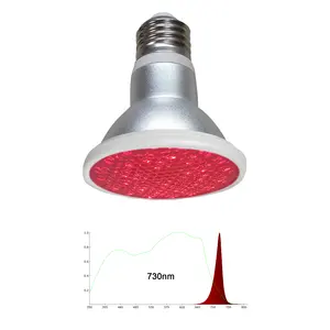 Liweida E27 Infrarot-LED-Pflanze Grow Light Par20 Plant Grow Bulb IR-Aluminium körper Kunden spezifisches Spektrum für beschleunigtes Wachstum