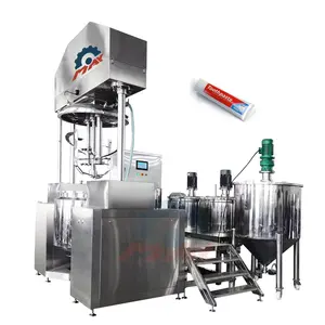 Tandpasta Mengmachine 500l Industriële Vacuüm Emulgator Machine Mixer Cosmetica Maken Machines 500l