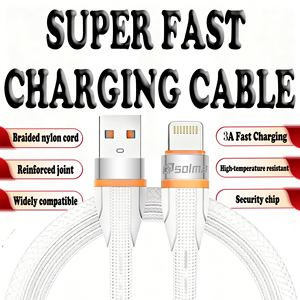 Cable Tipo C <span class=keywords><strong>Solma</strong></span>, Producto en Tendencia 2026, 20V5A, Carga Rápida PD240W, Transferencia de Datos, Aleación de Aluminio para Teléfono Móvil - Product Image 1