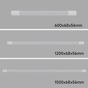 <b>LED</b> Tri-Proof <b>Light</b> IP65 Waterproof 2FT 4FT 5FT 18W 36W 45W 120LM/W Flicker Free Polycarbonate Batten with Microwave Sensor - Product Image 3