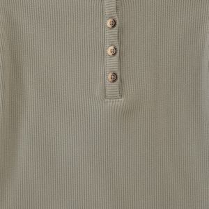 Ensemble pyjama de maternité 3 pièces respirant à col en V <span class=keywords><strong>et</strong></span> fermeture boutonnée, manches longues, pantalon, couleur naturelle, coupe classique - Product Image 5