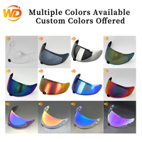 Nouveau Visor de Casque Moto HJ-20M C70 Photochromique Auto-Teintant Anti-Buée Anti-Pluie Anti-Vent en PC à Dégagement Rapide