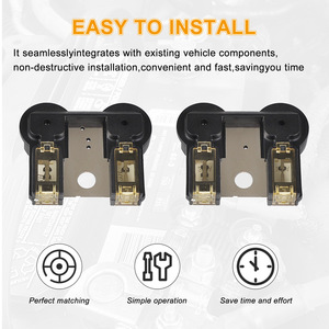 3 Pole 200A Dc Fuse With Nut For Automotive Battery Protection AE5Z-14526-B - Product Image 5