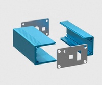 Boîtier de refroidissement par air à ailettes rainurées en aluminium série 6000, dissipateur thermique industriel, mini PC embarqué