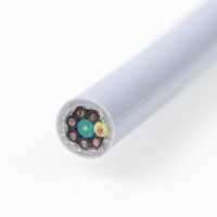 Cable Robótico Resistente al Torque con Certificación CE UL ISO9001, 7x1.0 PUR, Cobre Trenzado, -40~105°C ° C 300/500V Anti-Torsión OEM LIBIN