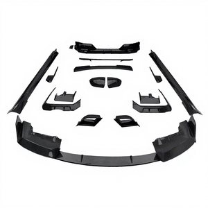 Di alta qualità in fibra di carbonio a secco MSY kit per il corpo posteriore per <span class=keywords><strong>BMW</strong></span> Serie 7 i7 <span class=keywords><strong>G70</strong></span> 2023-2024 minigonne laterali con labbro anteriore - Product Image 2