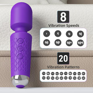 Großhandel Frauen Mini AV Wand <span class=keywords><strong>Dildo</strong></span> Leistungs starke Klitoris Vibrator und Massage gerät Mini Erotic Adult Sexspielzeug für Klitoris Vergnügen - Product Image 2