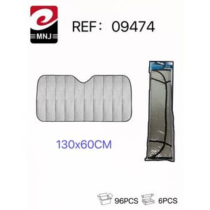 Parasole per auto 130x60cm, protezione solare per parabrezza auto - Product Image 3