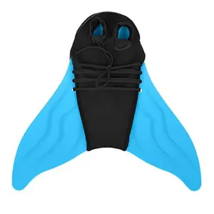 Factory Direct Sales Popular Children's Professional Swimming Flipper And Snorkeling Equipment Mermaid Tail Diving Fins