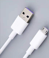 Câble de données intelligent USB vers Micro 2A, câble de charge USB, câble de données, câble de charge pour téléphone portable