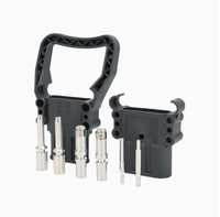 Connecteur d'alimentation de batterie personnalisé Rema 150V 80A/160A/320A, boîtier en nylon PC, prise mâle/femelle, OEM ODM pour câble de chariot élévateur