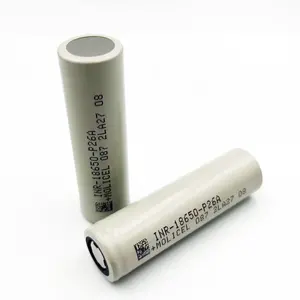 100% Original Molicel INR18650 P26A batería de iones de litio MoLi 18650 2600mAh 3,7 V <span class=keywords><strong>10C</strong></span> celdas de batería de iones de litio hechas en Taiwán - Product Image 4