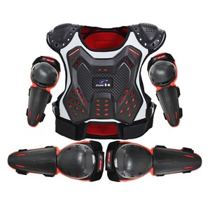 Tenue de protection pour enfants pour moto tout-terrain, motocross, ski et patinage, avec protections genoux, coudes, bras et épaules - Product Image 4