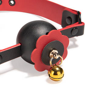Alta calidad BDSM Bondage transpirable bola mordaza Rosa fetiche señoras juguetes sexuales ajustable boca mordida para adultos juguete sexual - Product Image 5