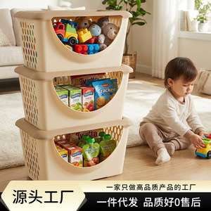 Plastic Storage Bins Stackable With Lid Rectangle <b>Toy</b> <b>Organizer</b> Desktop Container For Children Pet Bed 8231 Taizhou - Product Image 3