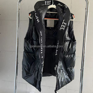 Chaqueta de plumón de lujo con capucha para <span class=keywords><strong>hombre</strong></span>, chaqueta cálida sin mangas de invierno de lujo, <span class=keywords><strong>chaleco</strong></span> informal de moda para <span class=keywords><strong>hombre</strong></span>, Veste Femme - Product Image 4