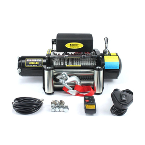 Winche Eléctrico para Vehículos Todoterreno 4x4 de 13000 lb, 710W-1400W, 24V, Fabricado en Vietnam, para Remolque - Product Image 1