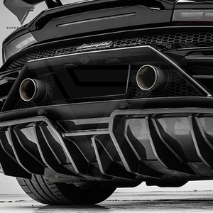Canards de pare-chocs arrière en fibre de carbone sèche de Style PT pour <span class=keywords><strong>Lambo</strong></span> <span class=keywords><strong>Huracan</strong></span> <span class=keywords><strong>Evo</strong></span> 2019-2021 - Product Image 4