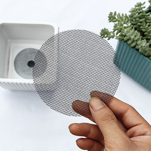 C79 Pots à bonsaï avec trou de drainage Tapis de grille inférieure en maille Gardez le sol qui s'écoule Maison <span class=keywords><strong>Jardin</strong></span> Pot de fleur Design unique Tapis d'écran - Product Image 1