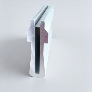 Profilé en aluminium en U de grande taille 6063, extrusion usinée CNC, rail coulissant pour équipement industriel, surface anodisée polyvalente - Product Image 2