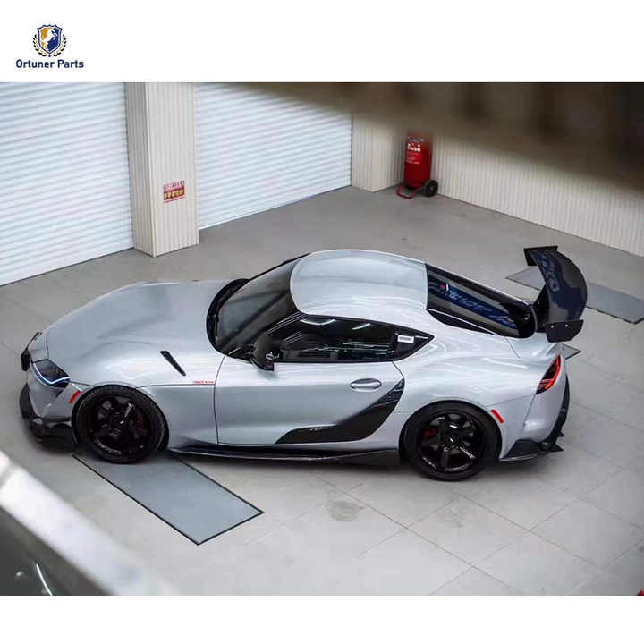 V Style Carbon Fiber Body Kit for Toyota Supra A90 A91 Mk5 Front Lip ...