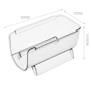 Sự lựa chọn vui vẻ Stackable container đồ gia dụng nhà bếp lưu trữ chủ sở hữu Tổ Chức Thứ nhựa giữ chai rượu vang nhà bếp giá - Product Image 2