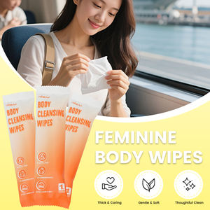 Lenços Umedecidos Descartáveis Personalizados com Logo para Fitness e Banho, Rolos de Toalhas Refrescantes - Product Image 5