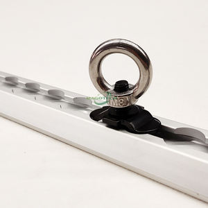 一套3 30毫米直径M8螺纹夹紧旋钮，带手柄五金产品 - Product Image 5