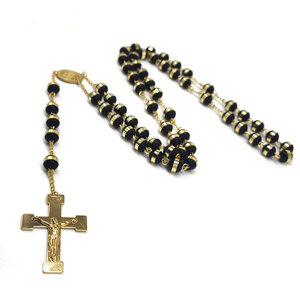 สร้อยคอลูกปัดแฟชั่นสำหรับผู้หญิงประดับด้วยทองคำ14K 18K PVD ทำจากสเตนเลส316L ออกแบบได้ตามต้องการ - Product Image 3