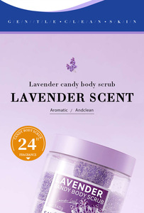 <span class=keywords><strong>Gommage</strong></span> corporel à <span class=keywords><strong>la</strong></span> lavande, gel exfoliant nettoyant Dew 140g - Product Image 5