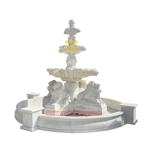 Jardín al aire libre <span class=keywords><strong>calle</strong></span> mármol piscina <span class=keywords><strong>fuente</strong></span> dibujos animados mascota gato estatua agua característica paisaje diseño <span class=keywords><strong>piedra</strong></span> arte escultura al aire libre - Product Image 5
